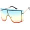 Pack of 12 Colorful Shield Sunglasses