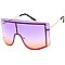 Pack of 12 Colorful Shield Sunglasses