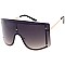 Pack of 12 Temple Frame Shield Sunglasses