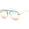 Pack of 12 Bee Accent Aviator Sunglasses
