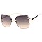 Pack of 12 Wavy Edge Bamboo Frame Sunglasses