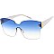 Pack of 12 Rimless Visor Statement Sunglasses