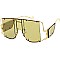 Pack of 12 Exposed Frame Shield Sunglasses