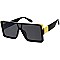 Pack of 12 Retro Shield Sunglasses