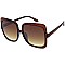 Pack of 12 Oversized Curved Square Sunglasses