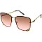 Pack of 12 Gold Trim Iconic Rimless Sunglasses Set