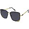 Pack of 12 Gold Trim Iconic Rimless Sunglasses Set