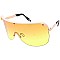 Pack of 12 Half Frame Shield Sunglasses