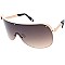 Pack of 12 Half Frame Shield Sunglasses