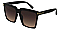 Pack of 12 Gold T Square Sunglasses