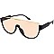 Pack of 12 Half Frame Fashion Shield Sunglasses