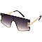 Pack of 12 Engraved Frame Shield Sunglasses