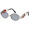 Pack of 12 Unique Dragon Emblem Round Sunglasses