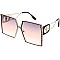 Pack of 12 Fashion Luxury Oversized Square Sunglasses