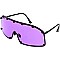 Pack of 12 Studded Shield Inspired Statement Sunglasses