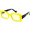 Pack of 12 Retro Thick Framed Rectangular Glasses