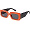 Pack of 12 Fashion Thick Framed Rectangular Sunglasses