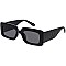 Pack of 12 Fashion Thick Framed Rectangular Sunglasses