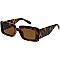 Pack of 12 Fashion Thick Framed Rectangular Sunglasses