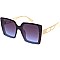 Pack of 12 Oversized Square Sunglasses W Stones