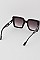 Pack of 12 Oversized Square Sunglasses W Stones