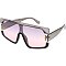 Pack of 12 TRENDY SHIELD SUNGLASSES