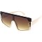 Pack of 12 TRENDY SHIELD SUNGLASSES