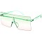 Pack of 12 Rimless Shield Sunglasses