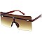 Pack of 12 Rimless Shield Sunglasses