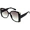 Pack of 12 Oversized Rounded Butterfly Frame Sunglasses