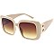 Pack of 12 Luxury Gold B  Square Sunglasses