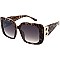 Pack of 12 Luxury Gold B  Square Sunglasses