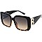 Pack of 12 Luxury Gold B  Square Sunglasses