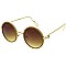 Pack of 12 Vintage Crystal Lined Round Sunglasses