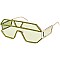 Pack of 12 Geometric Shape Rhinestone Sunglasses