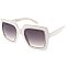 Pack of 12 RHINESTONED DETAILED SQUARE SUNGLASSES