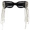 Pack of 12  Rhinestone Tassel Sunglasses