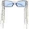 Pack of 12  Rhinestone Tassel Sunglasses