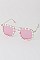 Pack of 12 RHINESTONED AVIATOR SQUARE SUNGLASSES