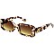 Pack of 12 Translucent Frame Gold Detailed Fashion Sunglasses