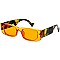 Pack of 12 Translucent Frame Print Temples Fashion Sunglasses