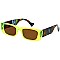 Pack of 12 Translucent Frame Print Temples Fashion Sunglasses