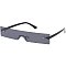 Pack of 12 MODERN Rimless Slit Skinny Sunglasses