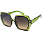 Pack of 12 Trendy Bulky Hexagon Sunglasses