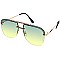 Pack of 12 Aviator Top Flat Bar sunglasses