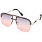 Pack of 12 Aviator Top Flat Bar sunglasses