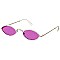 Pack of 12 Rhinestone Oval Sunglasses