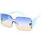 Pack of 12 Chic Shield Rhinestone Sunglasses