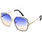 Pack of 12 Chic Jewel Lined Rectangular Sunglasses