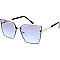 Pack of 12 Stylish Classic Ombré Rectangular Sunglasses